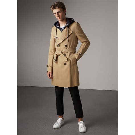 burberry kensington trench coat honey long|Burberry kensington trench coat men's.